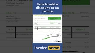 How do I add a discount to an invoice [upl. by Abel949]