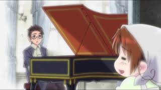 Hetalia Chibitalia and younger Austria Japanese Dub [upl. by Kcirddor]