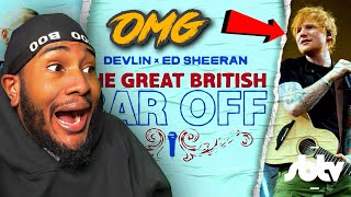 ED SURPRISED ME  Devlin x Ed Sheeran  quotThe Great British Bar Offquot  SBTV REACTION [upl. by Bernardo]