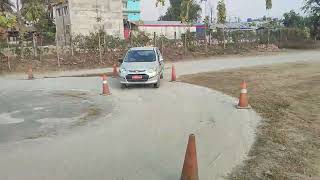 Nepal Driving Licence Exam  Car Trial in Nepal [upl. by Uda]