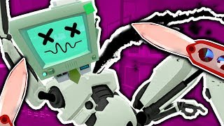 WE KILLED EVIL JOB BOT IN CURSED JOB SIMULATOR  Budget Cuts VR Lets Play HTC Vive Gameplay [upl. by Glenn]