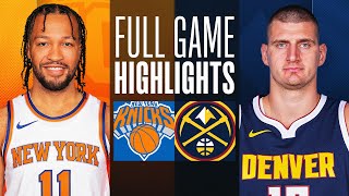 KNICKS at NUGGETS  FULL GAME HIGHLIGHTS  March 21 2024 [upl. by Timothy]