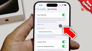 How To Use Eye Tracking on iOS 18  Full Guide [upl. by Selene]