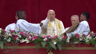 Bênção Urbi et Orbi da Páscoa do Papa Francisco  31 de março de 2024 HD [upl. by Sheff]