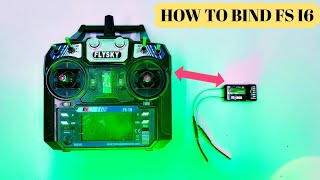 How to bind fsi6 binding fsi6 transmitter and receiver [upl. by Leroi]