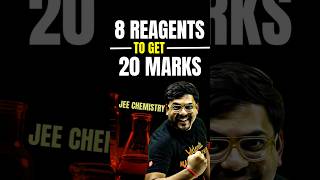 JEE Organic Chemistry 8 Reagents to get 20 Marks😍😍jee jee2025 jeechemistry organicchemistry [upl. by Conah]