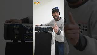 Voice Plus Amplifier PBT 501 II Unboxing amp Review II Omstar DJ Sound II [upl. by Arlinda]