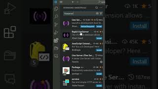 Setting Up Live Server in VS Code for Instant Web Developmentvscode liveserver webdevelopment [upl. by Edyaj]