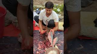 Amazing Big Hilsha Fish Super First Cutting fish fishcutting fishcuttingskills youtubeshorts [upl. by Laucsap]