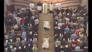 Ordination Mass  Litany of the Saints [upl. by Jacquetta]