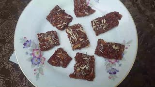 Sohan halwa recipe by village fast food secretSohan halwa or habshi halwa recipe 2020 [upl. by Acsicnarf43]