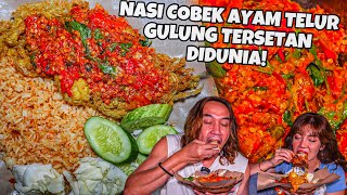 NASI DIULEK PAKE SAMBAL SETAN LAUKNYA AYAM SELIMUT TELUR GULUNG MEMATIKAN CUMA 26RB [upl. by Malas]