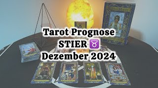 Tarotskop  STIER  Dezember 2024  tarotberlin tarot tarotskop stier [upl. by Nihi]