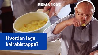 Hvordan lage kålrabistappe  Tilbehør til pinnekjøtt  REMA 1000 [upl. by Sedgewinn149]