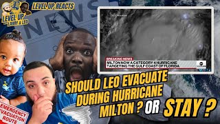 Should Leo Evacuate with Category 5 HurricaneMilton Coming Baby Jeremiah Makes an Appearance 🌪️👶 [upl. by Roma]