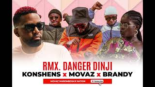 Danger Dinji RMX Ft Konshens Official Audio [upl. by Sudoeht]