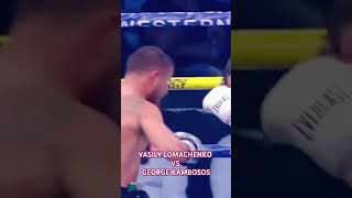 VASILY LOMACHENKO VS GEORGE KAMBOSOS  HIGHLIGHTS ROUND KNOCKOUT 🥊 [upl. by Eitsyrhc529]