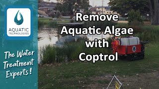 Coptrol for algae removal [upl. by Voletta]