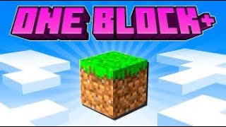 GIOCO A MINECRAFT MA CON UN BLOCCO  ITA [upl. by Nareik]