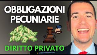 OBBLIGAZIONI PECUNIARIE 💸👨🏻‍⚖️  Diritto Privato in 3 minuti [upl. by Beaver966]