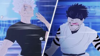 GOJO VS SUKUNA FAN ANIMATION  JUJUTSU KAISEN 235 [upl. by Suirradal]