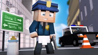 Minecraft  WHOS YOUR DADDY ‹ BEBÊ VIROU POLICIAL › Police Baby [upl. by Sardse342]