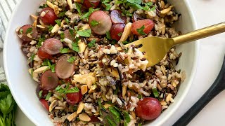 Wild Rice Pilaf Recipe [upl. by Mafala]