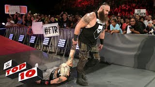 Top 10 Raw moments WWE Top 10 September 18 2017 [upl. by Lombard]