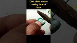 cara membuat umpan casting ikan gabus dari sandal [upl. by Nnylatsyrc557]