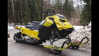 2025 SkiDoo Freeride and Summit [upl. by Dlanger]