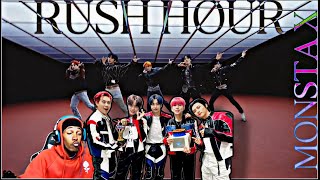 MONSTA X  RUSH HOUR REACTION [upl. by Eisele846]