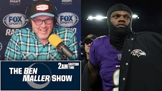 Lamar Jackson Is the Hollow MVP That Exposed The Ravens As Frauds  BEN MALLER SHOW [upl. by Negah]