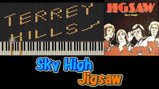 Sky High  Jigsaw  Piano Tutorial [upl. by Essex]