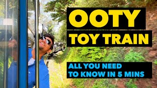 OOTY Toy Train  Complete Guide  Schedule Booking Cost Experience  Akshay Joshi Films [upl. by Mannes]