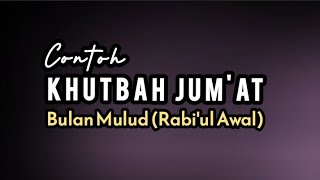 MATERI KHUTBAH JUMAT BULAN RABIUL AWAL WULAN MULUD DALAM BAHASA JAWA [upl. by Euqimod396]