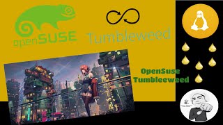 Review OpenSuse Tumbleweed funcionamiento en 2024 [upl. by Notniuq]