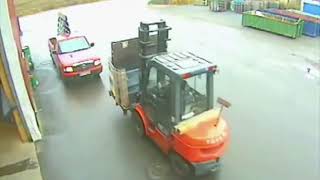 Forklift fail compilation [upl. by Aram]