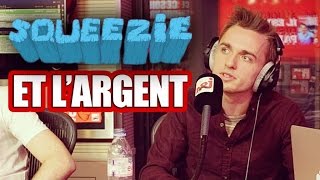 Squeezie parle dargent sur NRJ [upl. by Glennon]