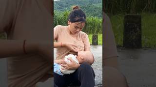 breastfeedingsuccess breastfed keeploving cute breastfeeding baby cutebaby [upl. by Awuhsoj406]