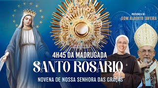 Santo Rosário da Madrugada 2511  8º Dia da Novena de nossa Senhora das Graças  Instituto Hesed [upl. by Anivla]