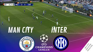 Manchester City vs Inter Milan  2024 UEFA Champions League  eFootball simulation [upl. by Airel]