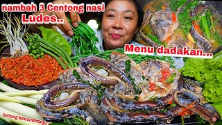 NAMBAH 3 CENTONG NASI KORBAN MENU DADAKAN 🤣🤤🤤 [upl. by Veradia]