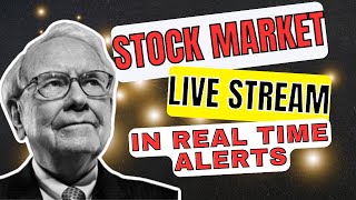 Stock Market Live Stream RealTime Stock Alerts  How to Trade Stocks Live [upl. by Aikemat]