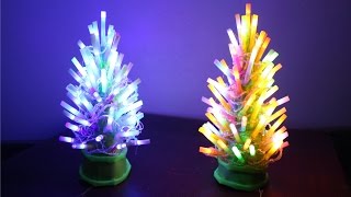 Comment faire un arbre de Noël lampe [upl. by Aala]