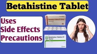 Betahistine Tablet Uses In Hindi  Betahistine Hydrochloride 16 mg  Betahistine Tablet [upl. by Aelahc]