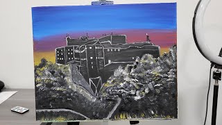 Citadelle Laferrière Of Haiti 🇭🇹  made with acrylic paint [upl. by Firehs539]