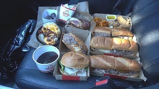 How to enjoy a ARBYS FEAST BIG BITES [upl. by Gnen]