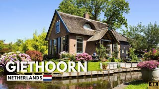 GIETHOORN NETHERLANDS 🇳🇱  Most Beautiful Village In The Netherlands  Travel Guide 2024 [upl. by Prussian519]