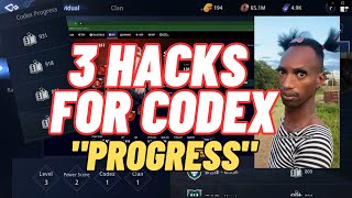 MIR4  3 HACKS FOR CODEX EASY TIPS amp TRICKS  EXPLAINED  FULL GUIDE  TAGALOG  ENTERTAINING [upl. by Suiramad866]