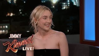 Saoirse Ronan on Her Mom Oscars amp Timothée Chalamet [upl. by Rieth368]